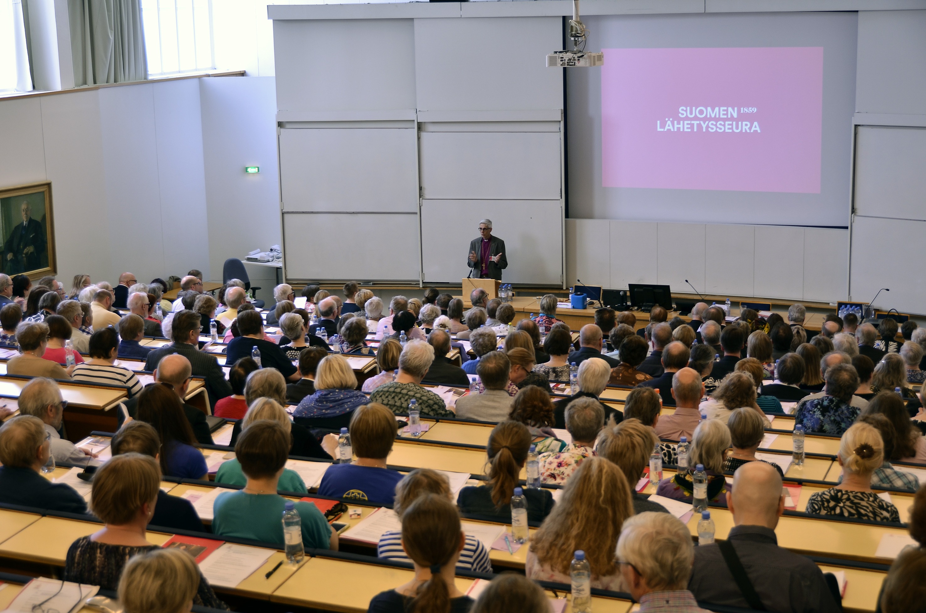 Suomen Lähetysseuran vuosikokous pidettiin Turun yliopiston tiloissa Lähetysjuhlien yhteydessä 20.5. Kuva Kirsi Elo
