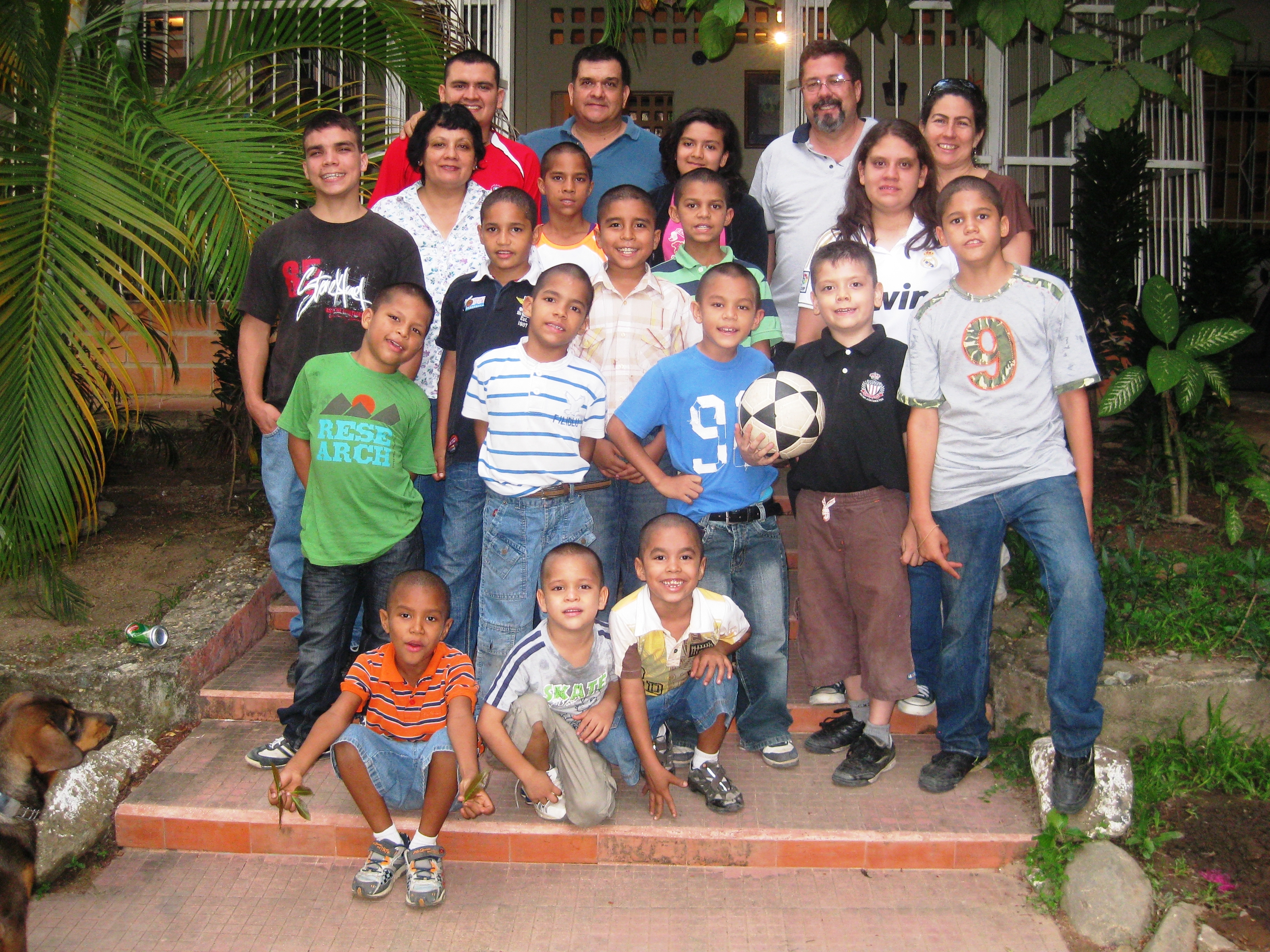 Suomen Lähetysseura tukee Venezuelassa mm. Valencian seurakunnan ylläpitämää poikien turvakoti Casa Hogaria. Kuva Katinka Käyhkö