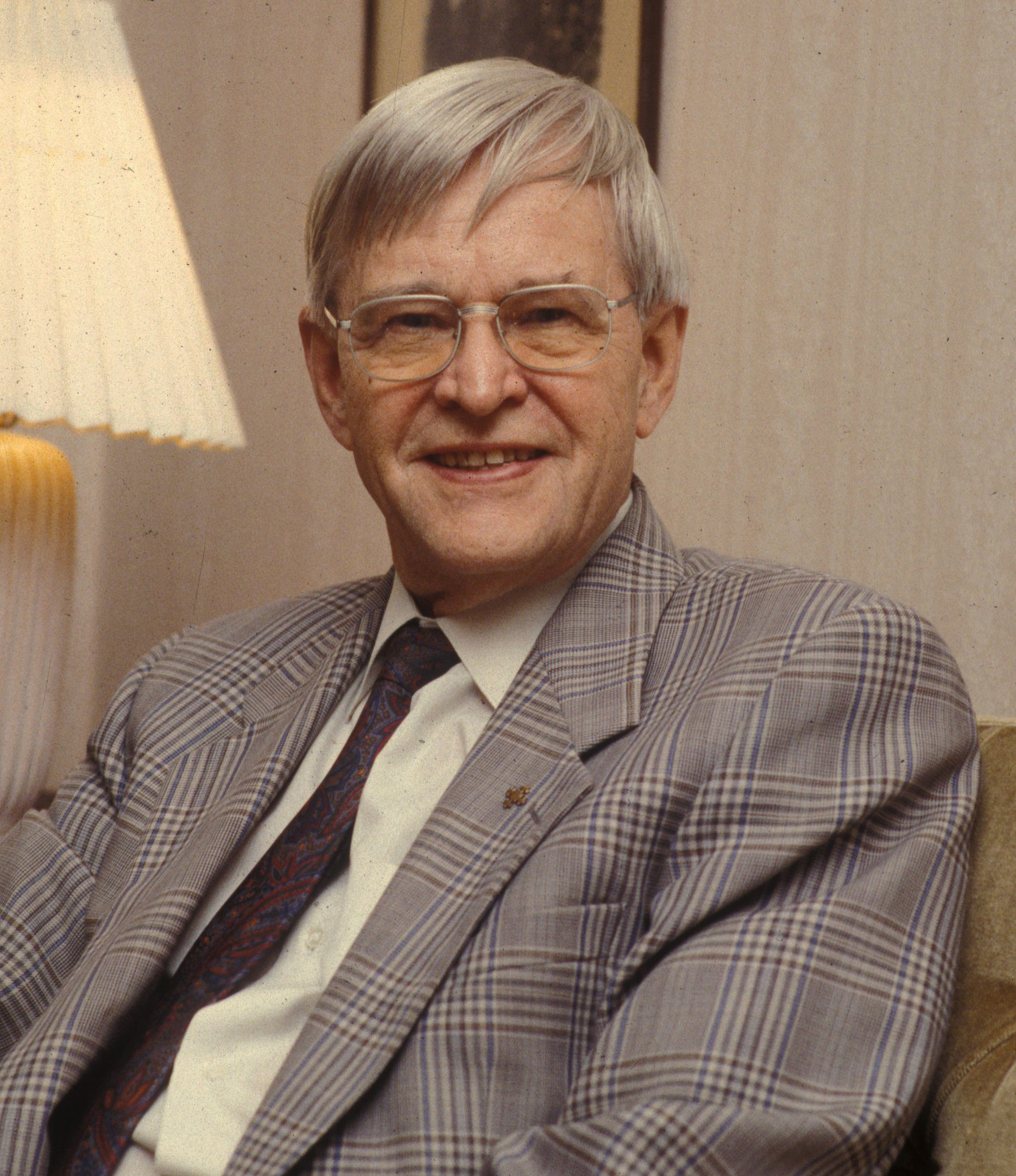 Henrik Smedjebacka toimi Lähetysseuran lähetysjohtajana vuodesta 1981 aina eläkkeelle siirtymiseensä saakka vuoden 1991 lopussa. Kuva: Pirre Saario