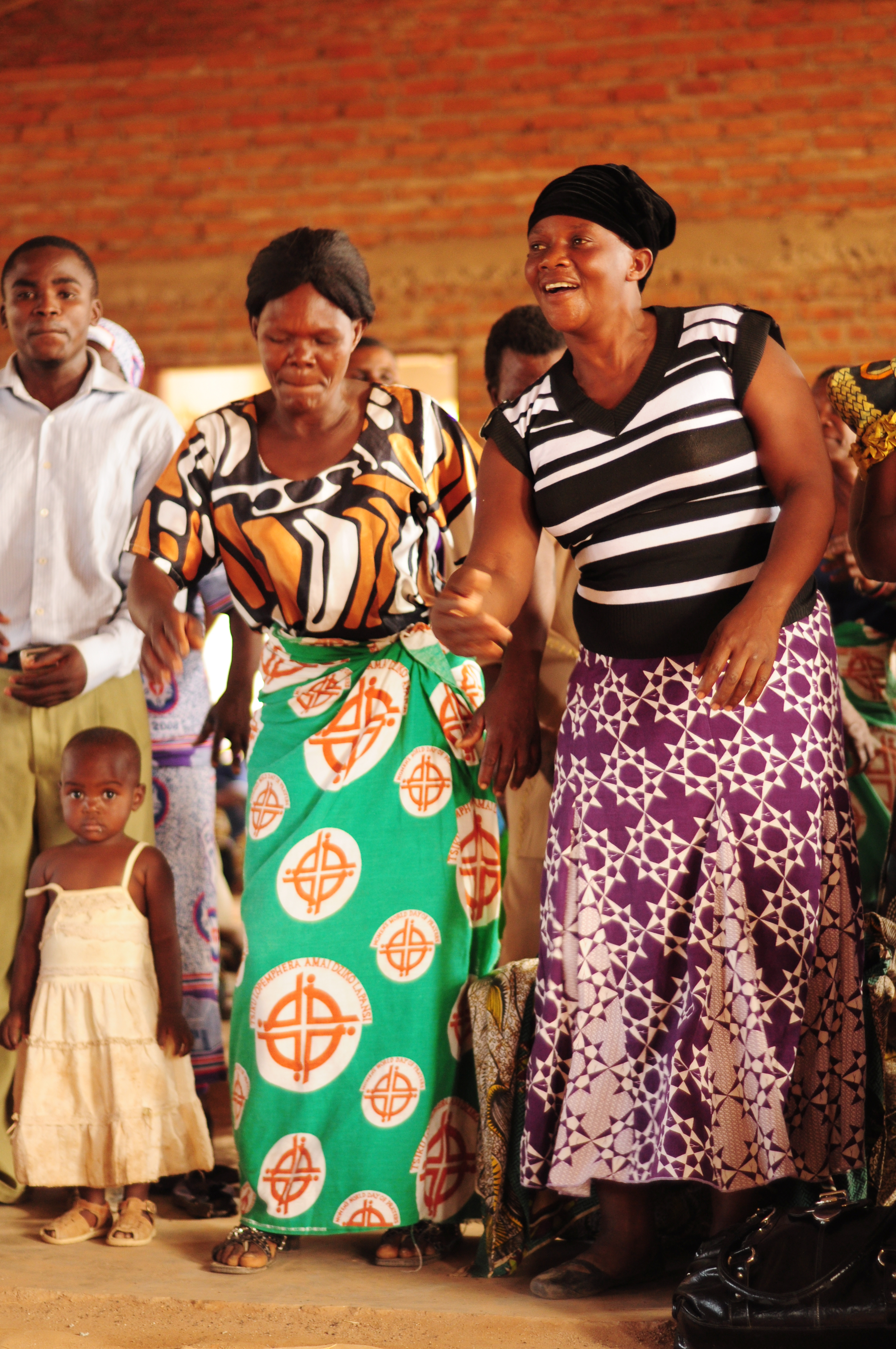 Glädje och sång i Malawis evangelisk-lutherska kyrka. Foto: Joanna Lindén-Montes