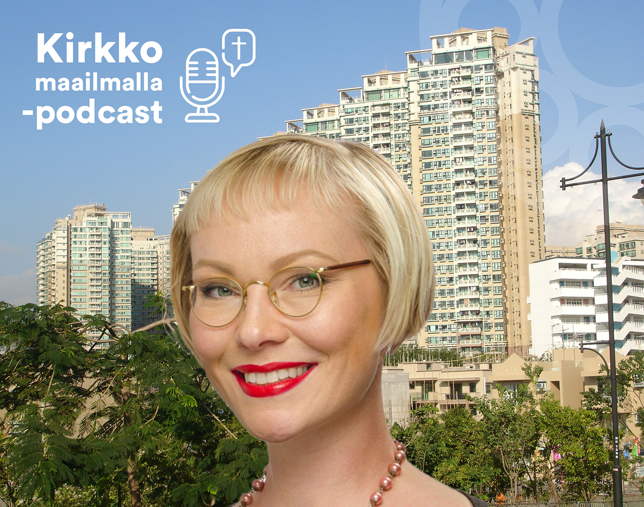 Kirkko maailmalla -podcastissa haastateltavana Ilse Paakkinen.