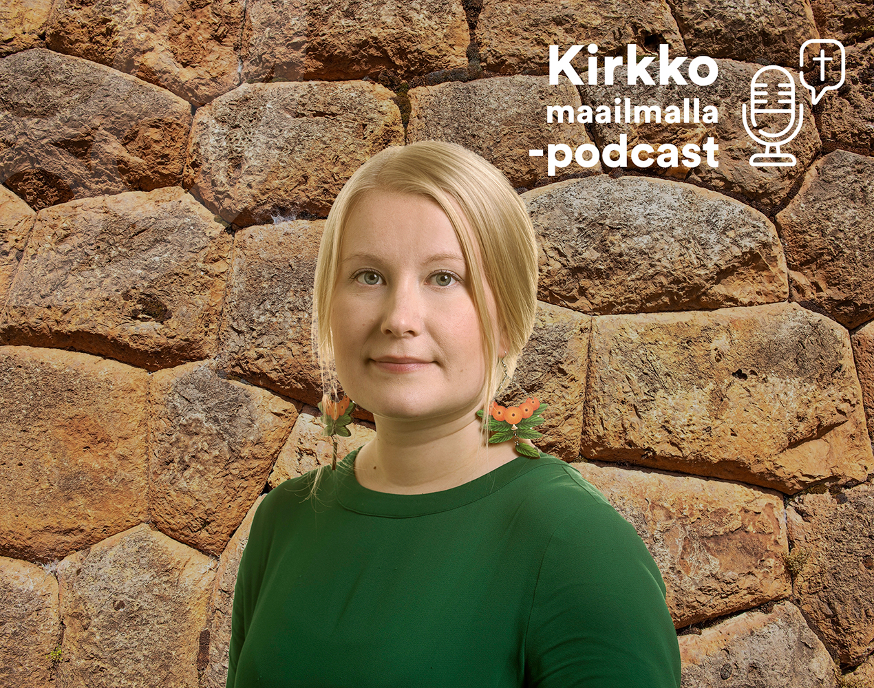 Kirkko maailmalla -podcastissa haastateltavana Sara Pamela ja Katja Tynkkynen.