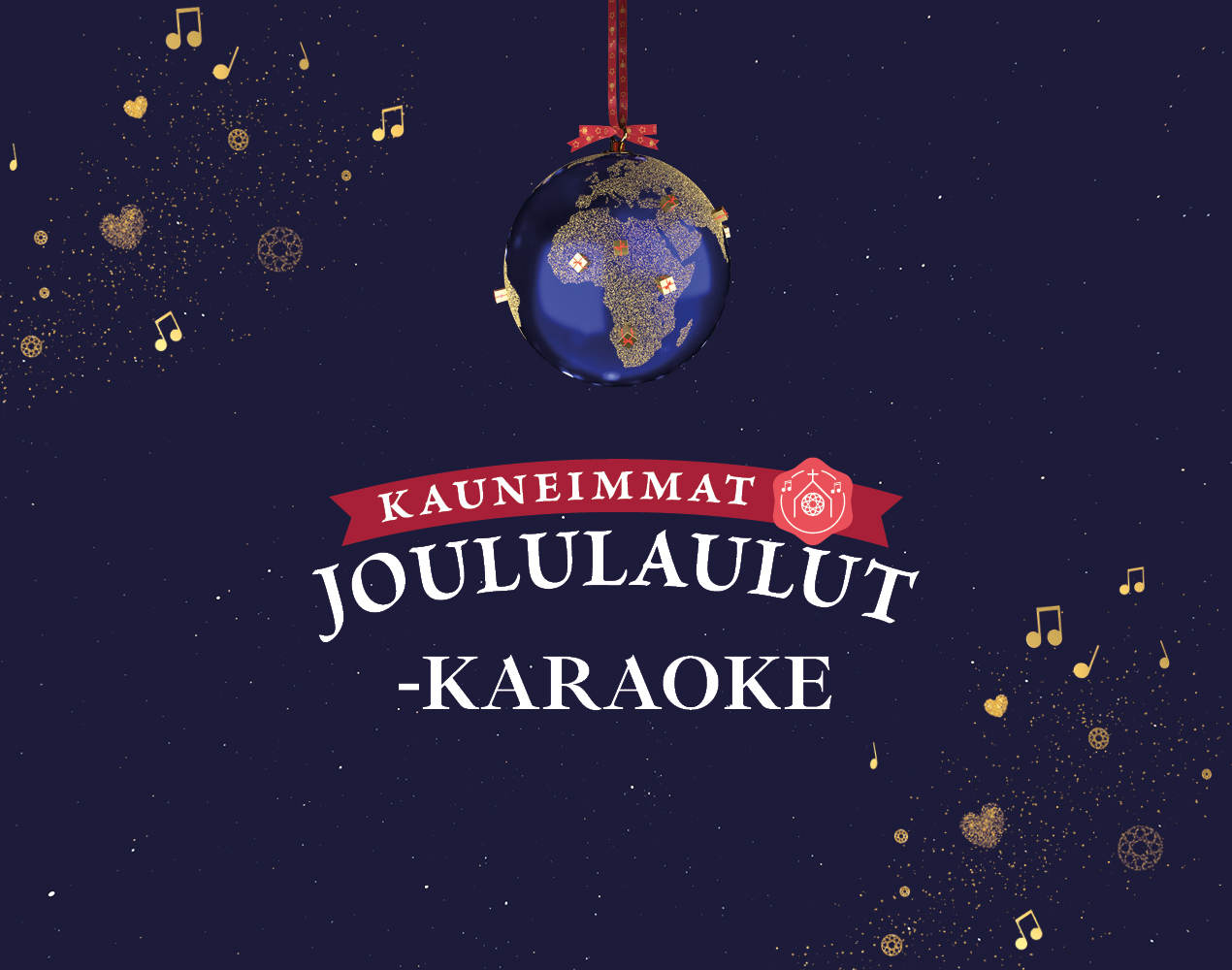 Kauneimmat Joululaulut -karaoke.