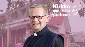 Kirkko maailmalla -podcastissa haastateltavana Jyrki Markkanen.