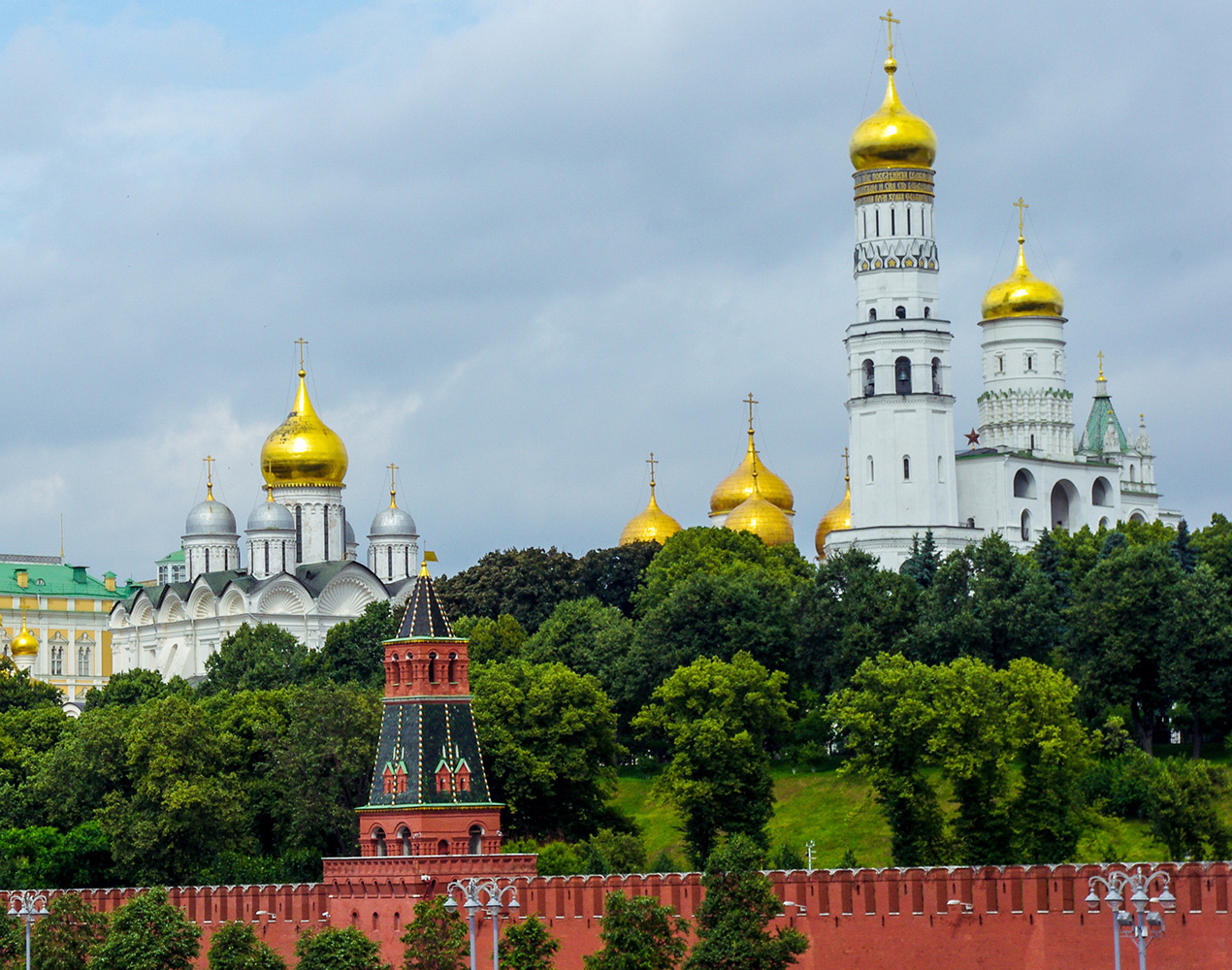 Kuva Kremlinistä Moskovasta