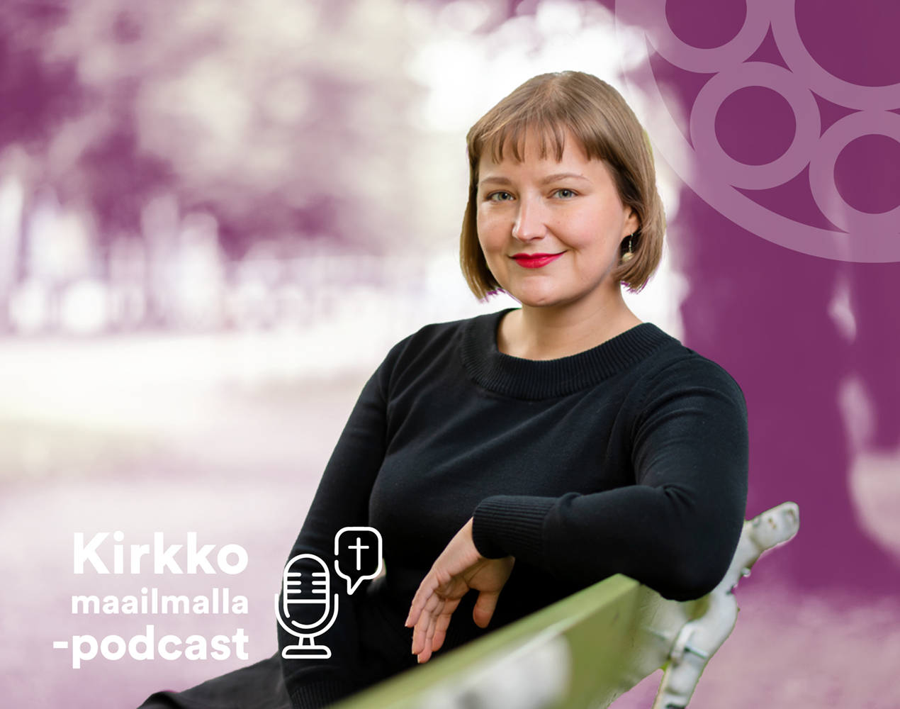 Kirkko maailmalla -podcastissa haastateltavana Piia Lempiäinen.