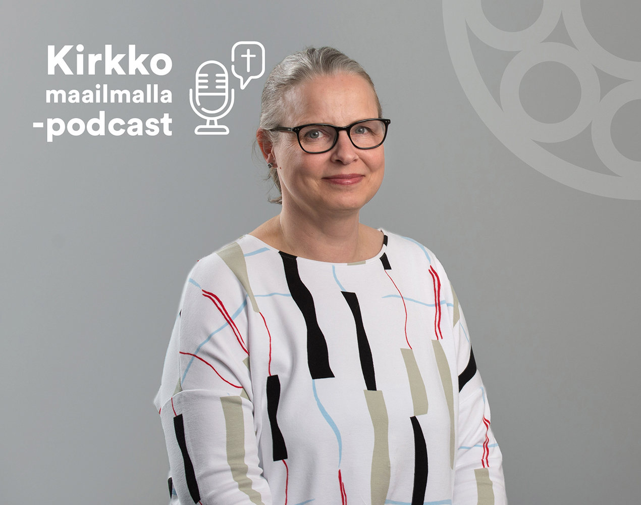 Kirkko maailmalla -podcastissa haastateltavana Eija Alajarva.