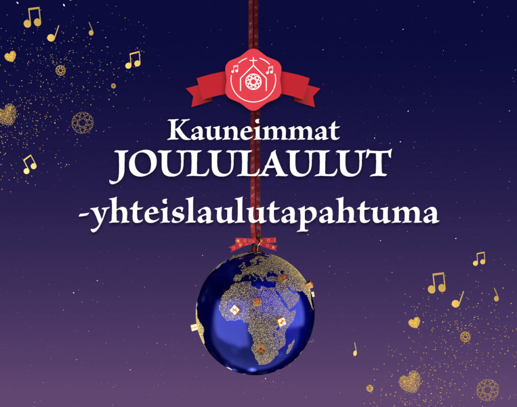 Kauneimmat Joululaulut -yhteislaulutapahtuma.